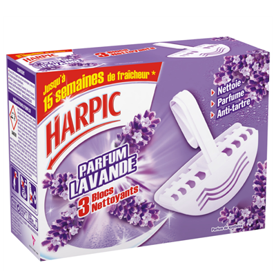 HARPIC Bloc WC Activ Fresh 6 actions pour cuvettes parfum marine ≡ CALIPAGE
