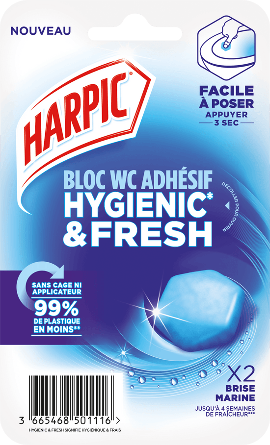 Hygienic & Fresh Brise Marine, 2 blocs