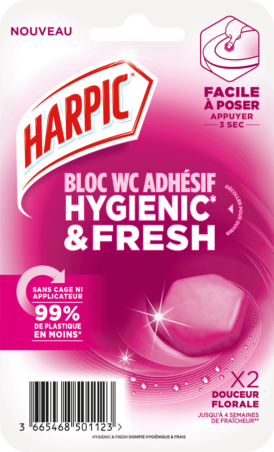 Hygienic & Fresh Douceur Florale, 2 blocs